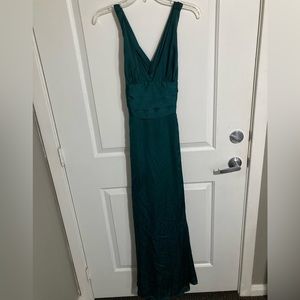 EVER PRETTY Green Long Dress, Size 4
